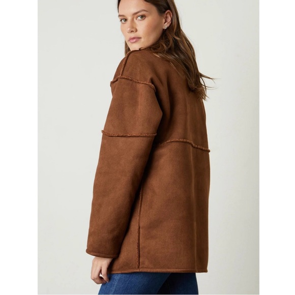 Velvet | Albany Lux Sherpa Reversible Jacket - Picture 3 of 13